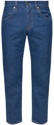 구찌 x 디즈니 테이퍼드 블루 진 지퍼 및 패치 디테일. 408637-XDA13-4206 Buy 구찌 x 디즈니 테이퍼드 블루 진 지퍼 및 패치 디테일. 408637-XDA13-4206