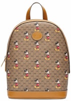 Gucci x Disney Backpack Mini GG Supreme Mickey Mouse Small Beige Gucci x Disney Backpack Mini GG Supreme Mickey Mouse Small Beige