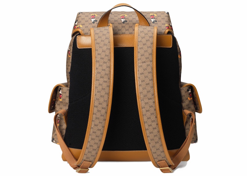 Order Beg sandang medium Gucci x Disney GG Supreme Mickey Mouse Beige