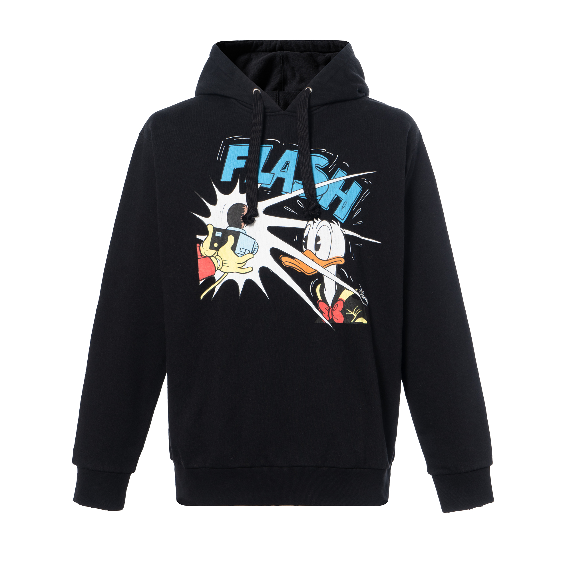 Buy 古驰x迪士尼 黑色印花长袖卫衣 623244-XJDAI-1043