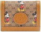 Buy Gucci x Disney Card Case Wallet Mini GG Supreme Mickey Mouse Beige
