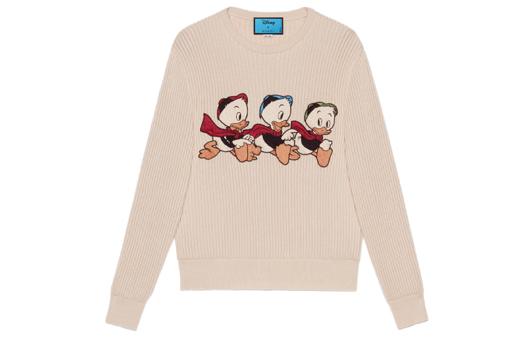 Gucci x Disney Cartoon Ivory Crewneck Sweater 650076-XKBRQ-9791