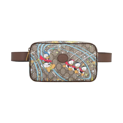 Gucci x Disney Donald Duck GG Supreme Belt Bag Beige/Ebony
