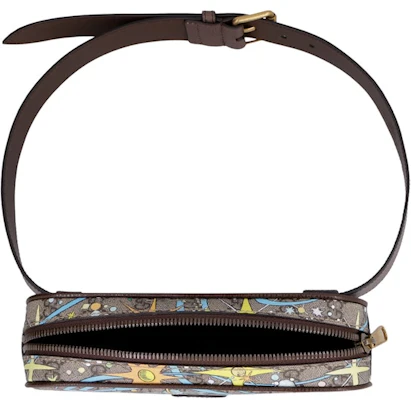 古驰x迪士尼唐老鸭GG Supreme腰包 米色/乌木色 Lookbook 古驰x迪士尼唐老鸭GG Supreme腰包 米色/乌木色