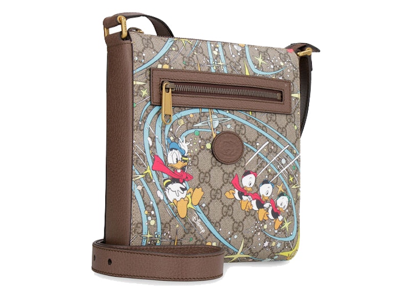 Order Beg Gucci x Disney GG Supreme Messenger Dengan Logo Pelbagai Warna