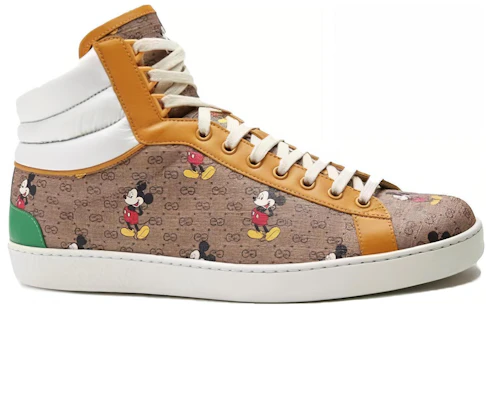 Sepatu Gucci x Disney Mickey Mouse GG 'Coklat Kuning' 603698-HWU70-8485 Order Sepatu Gucci x Disney Mickey Mouse GG 'Coklat Kuning' 603698-HWU70-8485