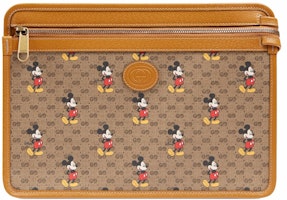 Gucci x Disney Pouch Mini GG Supreme Mickey Mouse Beige Gucci x Disney Pouch Mini GG Supreme Mickey Mouse Beige