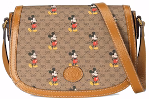 Gucci x Disney Shoulder Bag Mini GG Supreme Mickey Mouse Small Beige Gucci x Disney Shoulder Bag Mini GG Supreme Mickey Mouse Small Beige