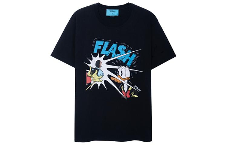 Buy 구찌 x 디즈니 SS21 도널드덕 프린트 블랙 티셔츠 548334-XJDAF-1082