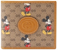 Gucci x Disney Wallet Mini GG Supreme Mickey Mouse Beige Gucci x Disney Wallet Mini GG Supreme Mickey Mouse Beige
