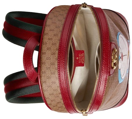 Mochila pequeña Gucci x Doraemon Ébano/Beige Lookbook Mochila pequeña Gucci x Doraemon Ébano/Beige