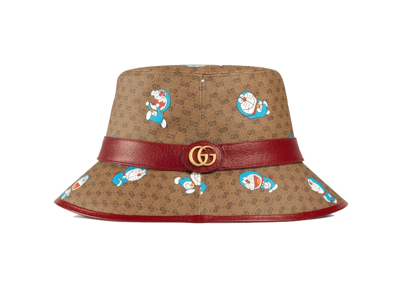 Order Sombrero Bucket Gucci x Doraemon Ébano/Beige