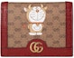 Buy Tarjetero Gucci x Doraemon Beige/Rojo