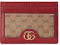 Buy Gucci x Doraemon Estuche para Tarjetas Ébano/Rojo