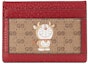 Order Gucci x Doraemon Estuche para Tarjetas Ébano/Rojo