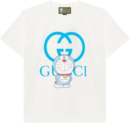Gucci x Doraemon Kolaborasi Baju-T Longgar Gading Doraemon 616036-XJDEZ-9791 Buy Gucci x Doraemon Kolaborasi Baju-T Longgar Gading Doraemon 616036-XJDEZ-9791