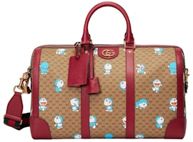 Gucci x Doraemon Duffle Bag Medium Ebony/Beige Gucci x Doraemon Duffle Bag Medium Ebony/Beige