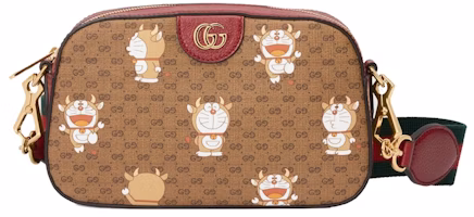 Gucci x Doraemon Small Shoulder Bag Ebony/Beige Gucci x Doraemon Small Shoulder Bag Ebony/Beige