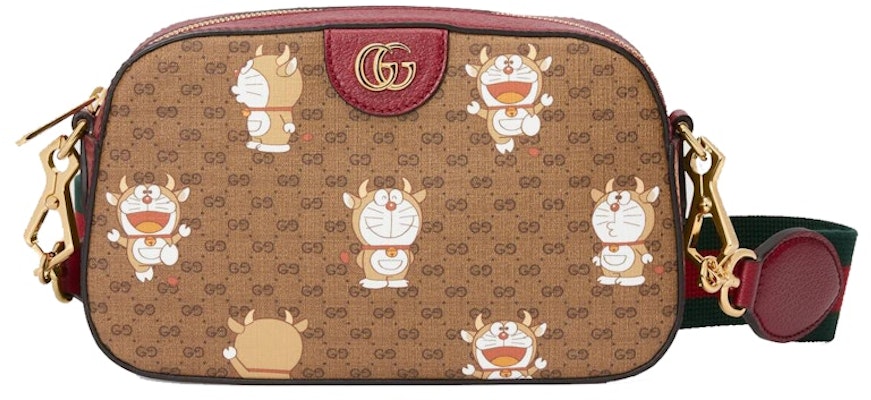 Gucci x Doraemon Small Shoulder Bag Ebony/Beige Buy Gucci x Doraemon Small Shoulder Bag Ebony/Beige
