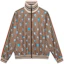 Order GUCCI x Doraemon Jaket Full-Print Zip-Up SS21 Beige Pria 654938-XJDEX-2138