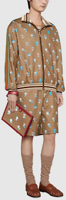 GUCCI x Doraemon Jaket Full-Print Zip-Up SS21 Beige Pria 654938-XJDEX-2138 Purchase GUCCI x Doraemon Jaket Full-Print Zip-Up SS21 Beige Pria 654938-XJDEX-2138