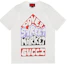 Buy GUCCI x Dover Street Market 字母印花白色中性圓領T恤。 717422-XJE9Z-9095