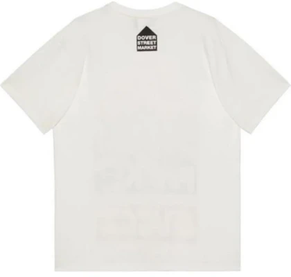 GUCCI x Dover Street Market 字母印花白色中性圓領T恤。 717422-XJE9Z-9095 Lookbook GUCCI x Dover Street Market 字母印花白色中性圓領T恤。 717422-XJE9Z-9095