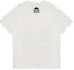 Lookbook GUCCI x Dover Street Market 字母印花白色中性圓領T恤。 717422-XJE9Z-9095