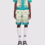 Purchase GUCCI x Freya Hartas Serie Overture Pantalones Cortos de Seda Azul Hombre 653403-ZAGWX-4262