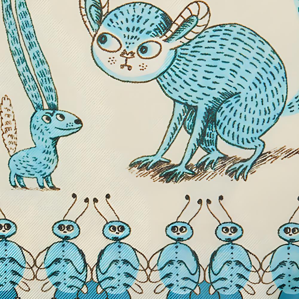 GUCCI Freya Hartas Overture Series Printed Silk Shorts Blue Men’s 653403-ZAGWX-4262 圖 6