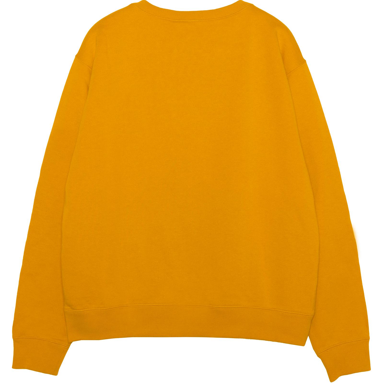 Lookbook 구찌 x 프레야 하타스 옐로우 애니멀 알파벳 프린트 스웨트셔츠. 626990-XJDJS-7245