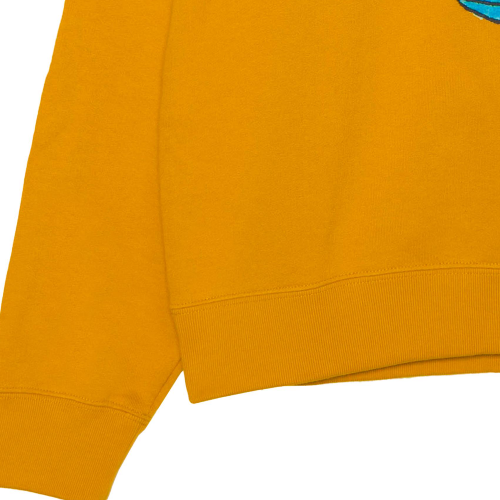 Sizing 구찌 x 프레야 하타스 옐로우 애니멀 알파벳 프린트 스웨트셔츠. 626990-XJDJS-7245