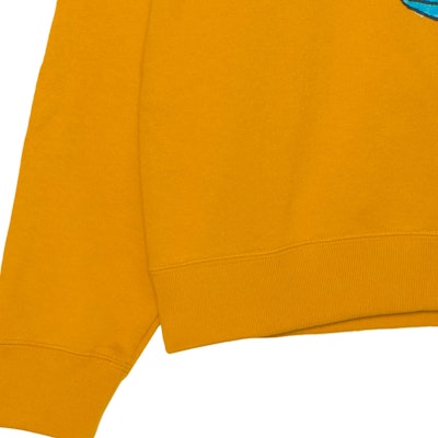 구찌 x 프레야 하타스 옐로우 애니멀 알파벳 프린트 스웨트셔츠. 626990-XJDJS-7245 Sizing 구찌 x 프레야 하타스 옐로우 애니멀 알파벳 프린트 스웨트셔츠. 626990-XJDJS-7245