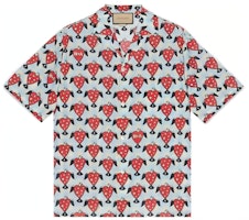Gucci x Harry Styles FW22 Heart Print Short Sleeve Shirt Multicolor 718033-ZAK3J-4699 Gucci x Harry Styles FW22 Heart Print Short Sleeve Shirt Multicolor 718033-ZAK3J-4699
