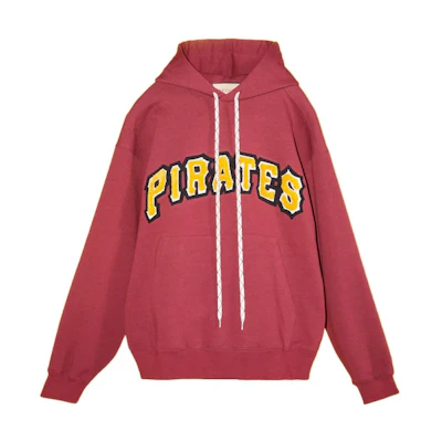 Gucci MLB Pirates Cotton Hoodie SS22 Unisex Red-Brown 705657-XJEO0-6086