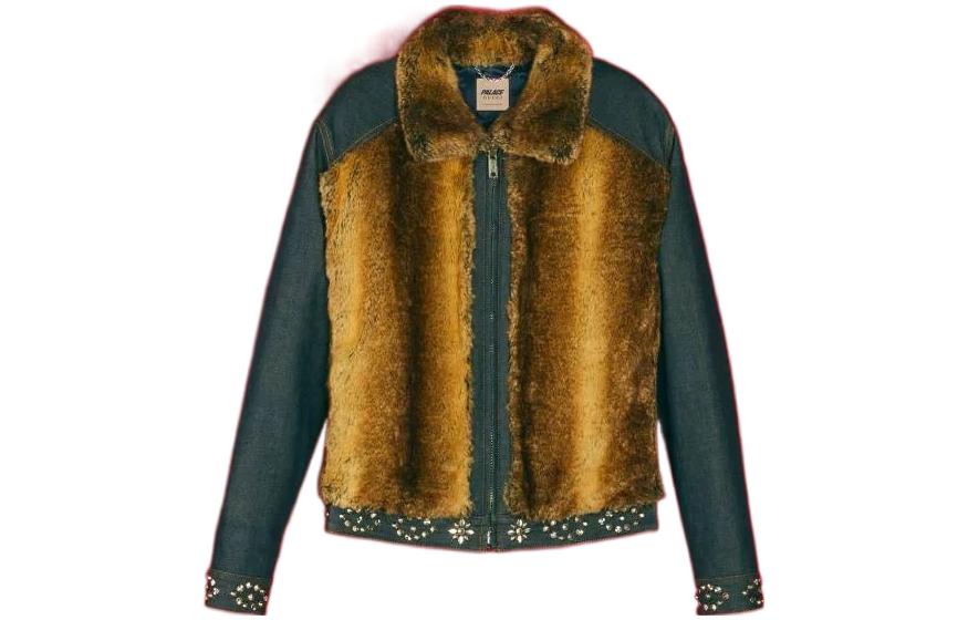 Gucci Palace Unisex Black Fleece Jacket with Striped Design 723923XDCAH4758