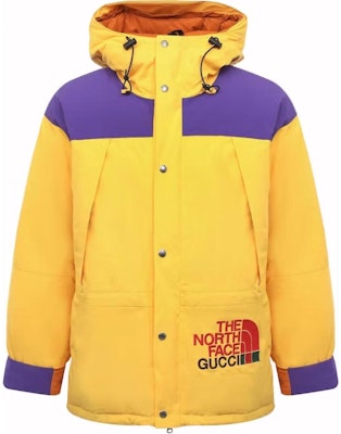 구찌 x 노스페이스 옐로우 로고 프린트 지퍼 후드 자켓 콜라보레이션 663758-XAADM-7202 Buy 구찌 x 노스페이스 옐로우 로고 프린트 지퍼 후드 자켓 콜라보레이션 663758-XAADM-7202