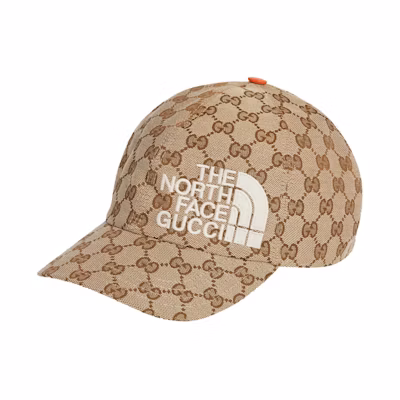 Gucci x The North Face Baseball Hat Beige/Ebony