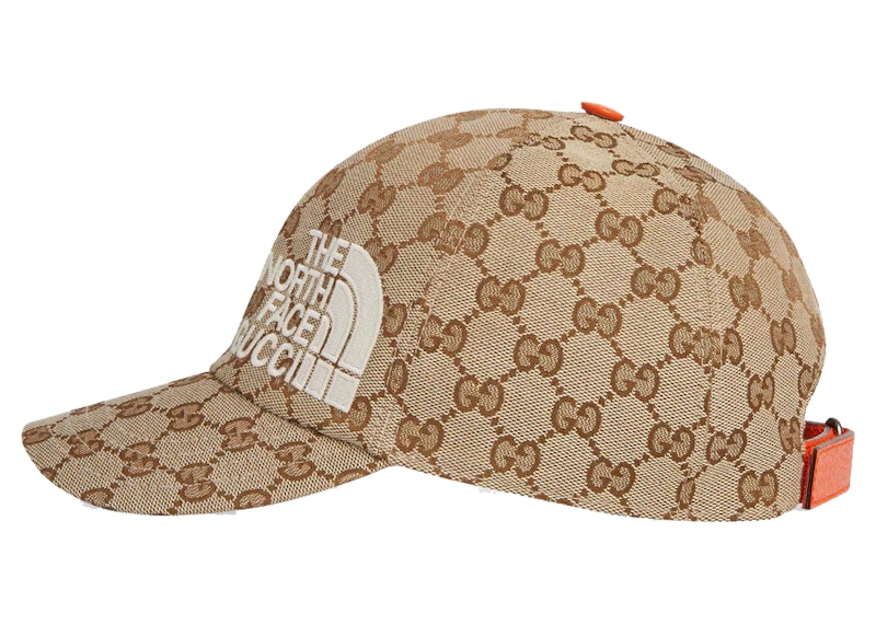 Order Topi Besbol Gucci x The North Face Beige/Ebony