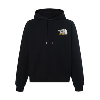 Gucci TNF Black Logo Print Pullover Hoodie 671453-XJDW1-1082