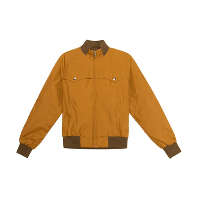 Gucci TNF Brown Lightweight Nylon Bomber Jacket 648866-ZLPKL-3277