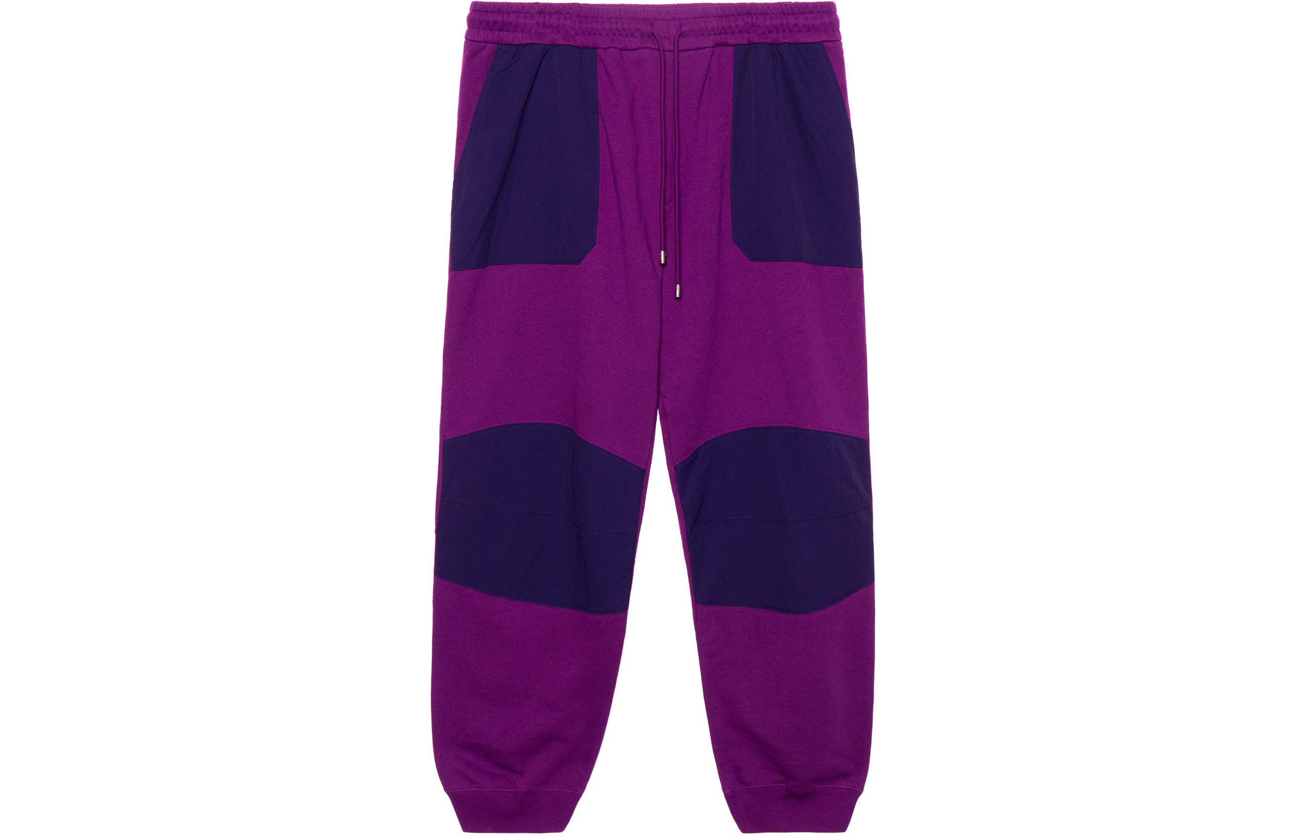 Gucci x The North Face Colorblock Jogger Sweatpants Purple 671463-XJDRN-5137