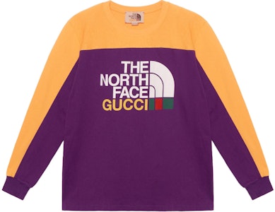 Gucci x The North Face 拼色標誌T恤 黃色 671439-XJDRA-5481 Buy Gucci x The North Face 拼色標誌T恤 黃色 671439-XJDRA-5481