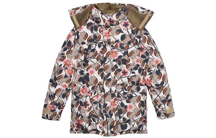 Gucci x The North Face Floral Logo Print Hooded Zip Jacket Men’s Multicolor 648858-XAABU-9124