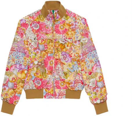 Chaqueta Bomber Floral Gucci x The North Face Color Melocotón. 648866-XAAB4-5324 Buy Chaqueta Bomber Floral Gucci x The North Face Color Melocotón. 648866-XAAB4-5324