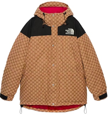 Gucci x The North Face 棕色聯名徽標連帽羽絨外套 FW21 男女款 670769-Z8APW-2190 Buy Gucci x The North Face 棕色聯名徽標連帽羽絨外套 FW21 男女款 670769-Z8APW-2190