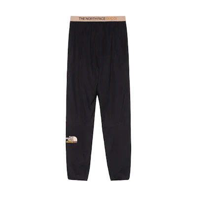 GUCCI THE NORTH FACE FW21 Slim Fit Casual Pants Black. 663910-ZAHSZ-1000