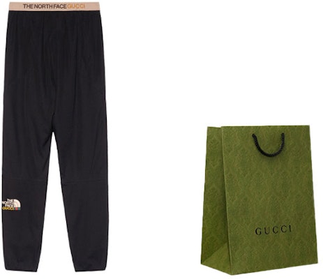 GUCCI x THE NORTH FACE 2021秋冬款修身休闲裤 黑色 663910-ZAHSZ-1000 Shop GUCCI x THE NORTH FACE 2021秋冬款修身休闲裤 黑色 663910-ZAHSZ-1000