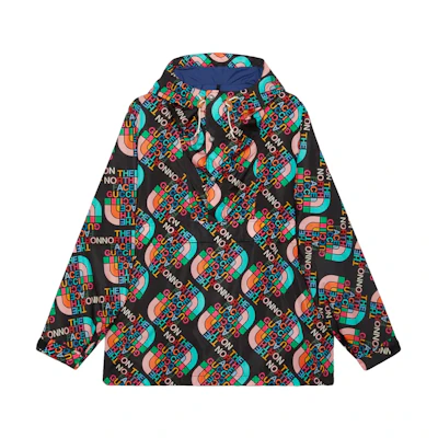 Gucci TNF FW22 Black All-over Print Hoodie Jacket Men 671467-ZAH9K-1478