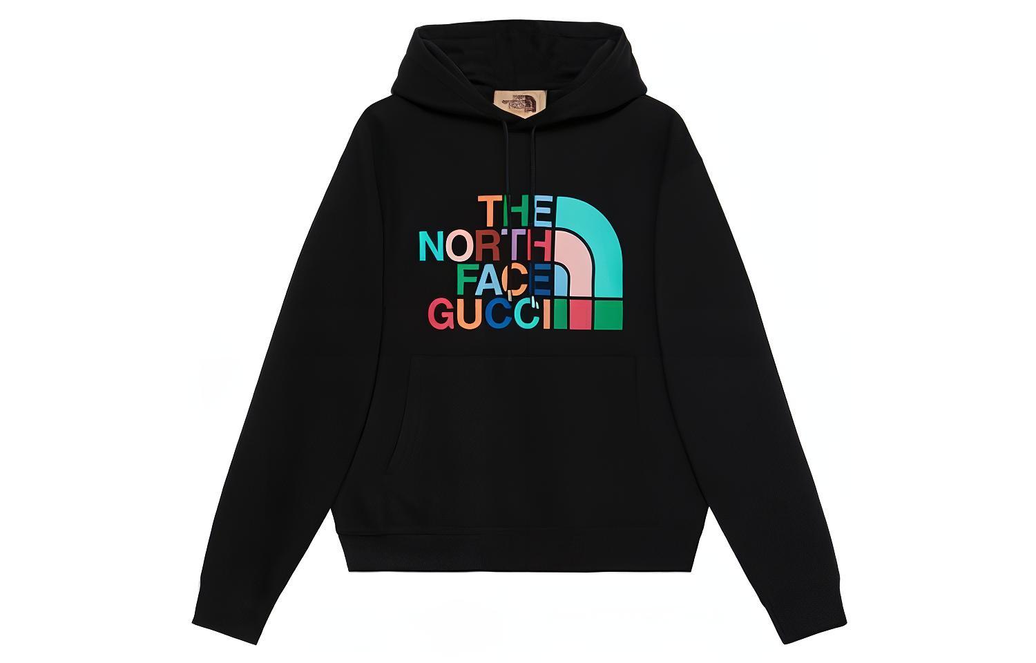 Gucci x The North Face FW22 Black Logo Hoodie Sweatshirt 626989-XJDTY-1082